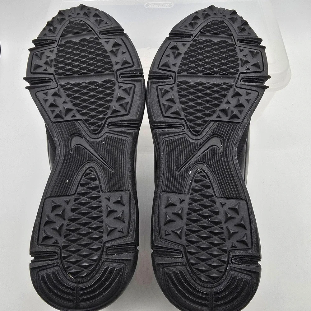 Nike Golf Explorer 2 S Shoes Mens 10.5W Black Spikeless 849958-001 Sneakers
